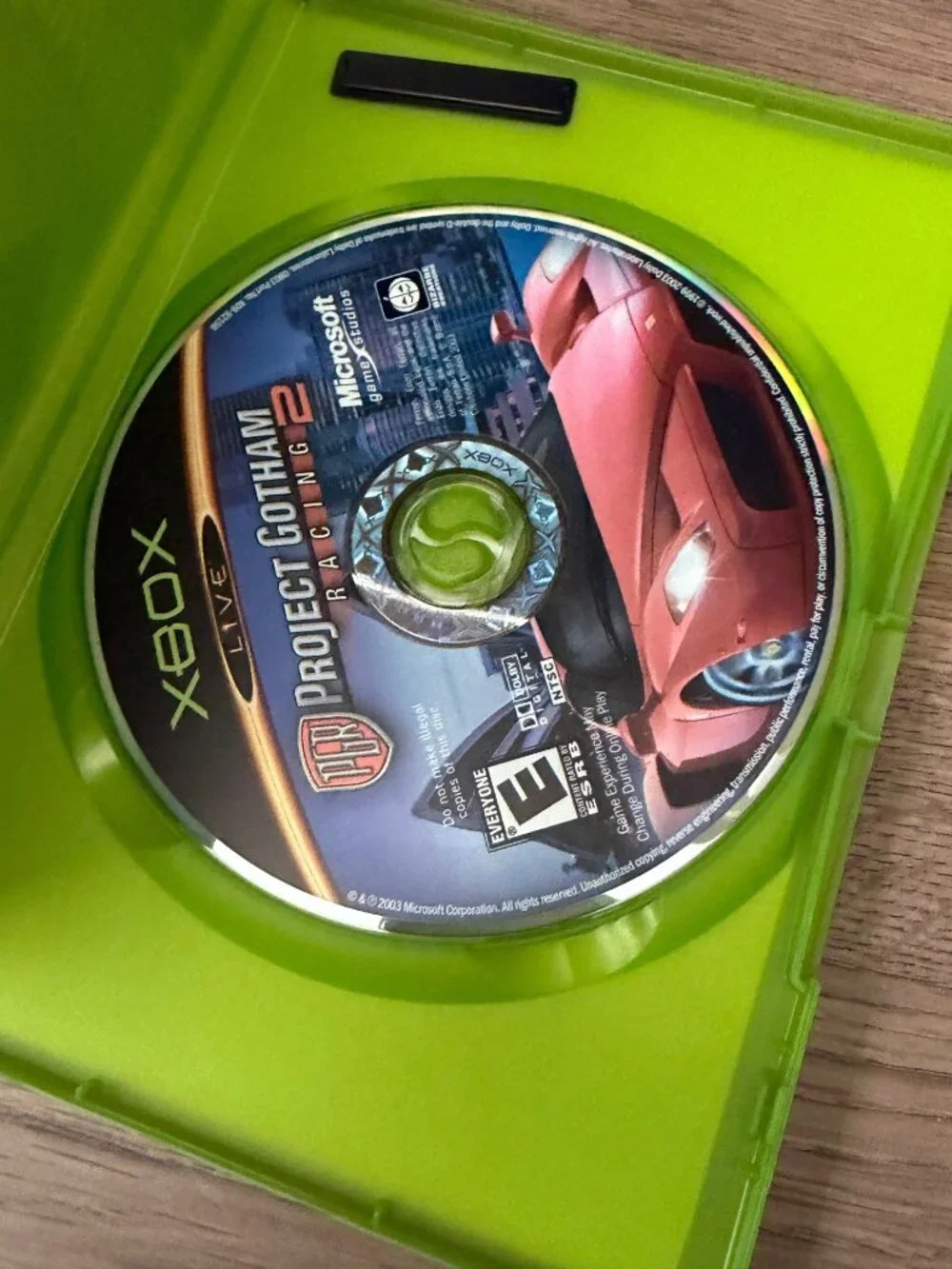 Project Gotham Racing 2 Original Xbox CIB Complete Case Manual PGR 2 Tested